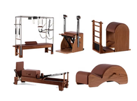 Reformer de Pilates en bois de chêne personnalisé, équipement de studio écologique, machine d'entraînement pour la santé, utilisation universelle