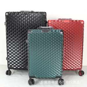 Women's Trolley <b>Suitcase</b> 24 28 Inch Combination Lock Lightweight Durable Spinner <b>Wheels</b> Business Travel Luggage - Product Image 3