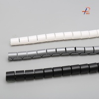 Fundas Protectoras para Cables de PE, Herramienta de Protección de Cables, Bandas Espirales para Envolver Cables, Protector de Cables Resistente a la Abrasión y al Calor, Varios Tamaños