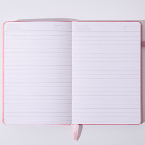 Cuaderno de Tapa Dura A5 de Cuero PU, Encuadernado con Hilo, Páginas Rayadas de Alta Calidad, Personalizado con Logotipo, Regalo, 80-150 GSM - Product Image 2