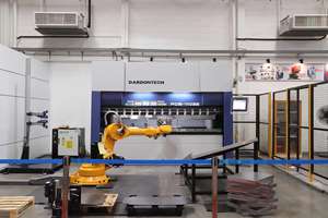 100t3200 4 + 1 ejes con controlador DELEM DA66T Prensa plegadora CNC Seguridad láser - Product Image 6