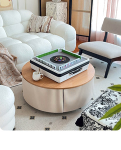 Portable Mini Automatic Mahjong Machine Desktop Tabletop <b>Table</b> Electronic Smart Shuffling for Home Travel TB004 Portable Design - Product Image 3