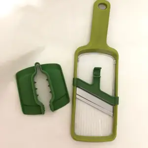 Accessori da cucina affettatrice per frutta e verdura tagliaverdure manuale multifunzionale 3 in 1 affettatrice regolabile