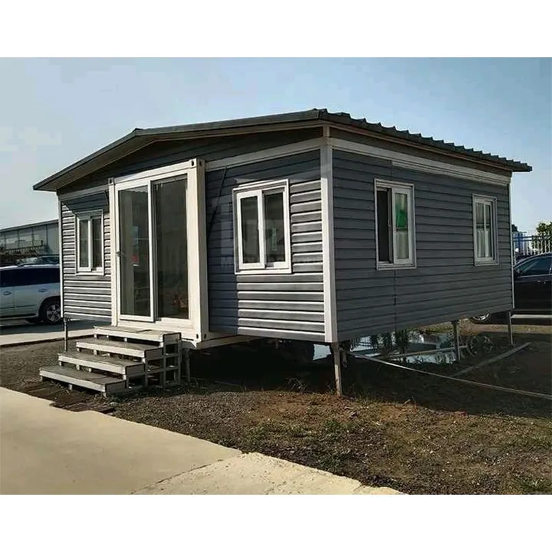 Sang trọng đúc sẵn mở rộng Modular Tiny mini nhà prefab nhà với phòng tắm