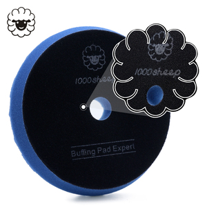カスタマイズ可能な6インチブルーフォーム回転式バフリングパッドOEM車ポーランドボディポリッシャー - Product Image 3
