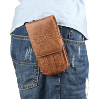 Téléphone en cuir universel Fanny pack support de téléphone étuis de ceinture multifonction téléphone sac de taille pour iPhone pour Samsung
