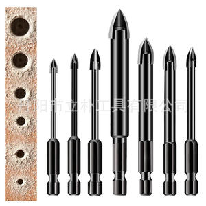 Mr <b>Drill</b> Twist <b>Drill</b> <b>Bit</b> 3-12mm Hex Shank Black Oxide Masonry Drilling - Product Image 2