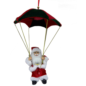 Decorazioni Natalizie per la Casa, Bambole di Babbo Natale con Palloncino e Luci Musicali, Ornamenti per Regali di Natale e Capodanno - Product Image 5