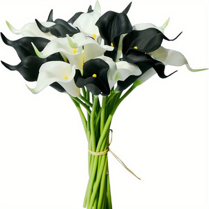 Flor de Cala Individual de Alta Calidad y Estilo Moderno, Tulipán Artificial Realista Multicolor, Gran Venta para Graduación - Product Image 4