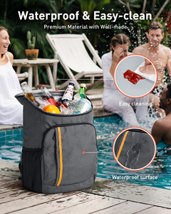 Premium Quality Lightweight Insulated <b>Cooler</b> <b>Backpack</b> Leak-Proof for Men and Women, Sports Fan <b>Coolers</b> Tear Resistant - Product Image 4