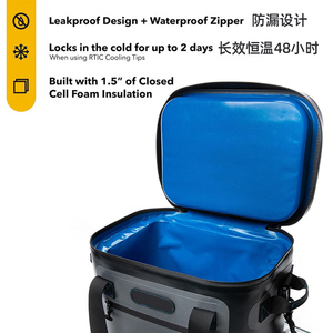 Nevera Portátil Ultra Resistente RTIC para 30 Latas, Retención de Hielo por 5 Días, Ideal para Camping y Pesca, Capacidad para 30 Latas, Resistente a Impactos - Product Image 3