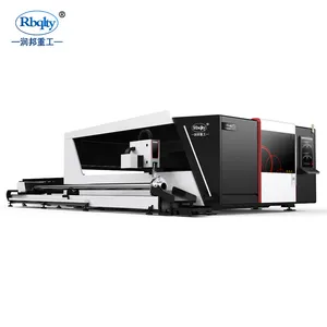Mesin pemotong laser CNC 3015 w, mesin pemotong laser serat format sangat besar 1000