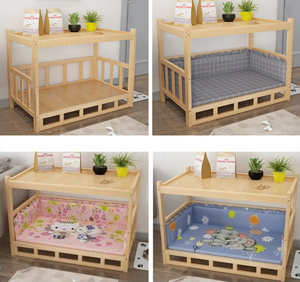 Individuelle <span class=keywords><strong>Indoor</strong></span>-Haustierprodukte Haustierhaus Plus Katze Hundereimes Haustiermöbel langlebig umweltfreundlich groß hölzern Luxus 7-15 Tage - Product Image 5