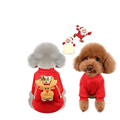 Dog Jacket Winter Pet Clothes Warm And Comfortable Christmas Essential Clothing