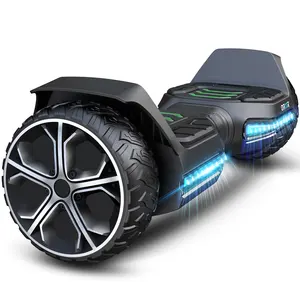 Ucuz kısa şarj süresi 120Kg yük akıllı siyah mavi diş Led Hoverboard