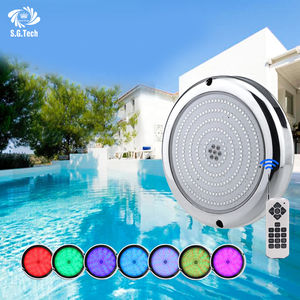 ไฟใต้น้ำสำหรับสระว่ายน้ำแบบติดผนัง คุณภาพสูง ได้รับการรับรองมาตรฐาน CE ผลิตจากวัสดุ ABS และ PC ใช้ไฟ LED 12V สี RGB กันน้ำระดับ IP68 - Product Image 5