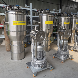 Verimli vakum taşıma ekipmanları kuru granül toz vakum besleyici vakum konveyör 1.1-11kw malezya sağlanan YUANZHEN 450 - Product Image 5