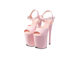 Sandales à talons sexy européennes et américaines, à plateforme très haute, effet miroir, imperméables, pour l'été, l'extérieur, les boîtes de nuit et la pole dance