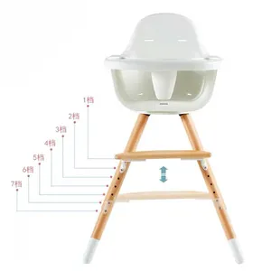 HC-02 New Luxury 360 Degree Rotatable Portable Baby High Chair Feeding Chair