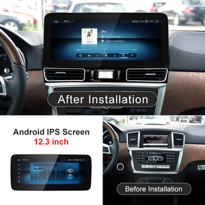 Reproductor multimedia inalámbrico para automóvil CNstwei Qualcomm 685 compatible con Android 15 para Mercedes Benz ML W166/GL X166 NTG4.5 de 12.3 pulgadas - Product Image 3
