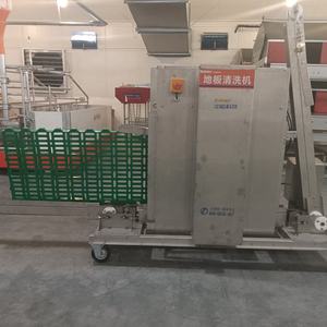 Le fumier de poulailler à haute pression nettoie l'équipement Machine de nettoyage de plancher de latte de ferme de volaille laveuse automatique - Product Image 4