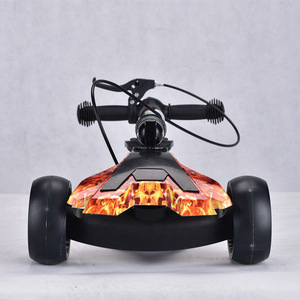 สกู๊ตเตอร์เด็กมีไฟปรับความสูงได้สำหรับเด็กอายุ 3-6 ปี สีฟ้าคอรัล รุ่น Y200 - Product Image 3