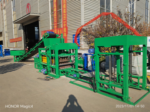 Mesin Pembuat Blok Beton Berongga & Paving Otomatis dengan PLC dan Pompa Dijual - Product Image 3