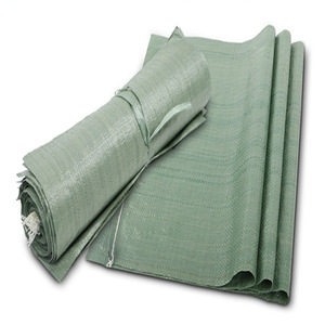 Sac tissé vert Taipeng City 70x90cm, sac d'emballage en plastique pour envoi postal - Product Image 2