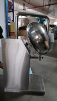 Machine automatique de recouvrement et de polissage pour chocolat, sucre, cacahuètes, bonbons, comprimés et amandes, destinée aux produits de boulangerie et aux ingrédients à base d'amandes