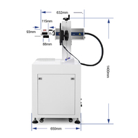 Nouvelle machine de marquage laser UV de bureau à mise au point automatique haute précision 5W/10W/15W avec refroidissement par eau et prise en charge PLT CE