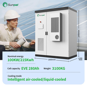 Sunpal thương mại 100kw 200Kw 500kw 1mW thương mại bess pin năng lượng Hệ thống lưu trữ điện dự phòng - Product Image 1