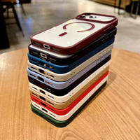 Coque de téléphone magnétique transparente antichoc pas chère pour iPhone 17, compatible avec iPhone 15 Pro Max, 16, 17, 14
