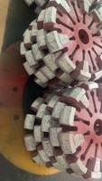 125mm 130mm Diamantfreesblad voor het frezen van ondergrondse verwarmingsbuizen in beton en dekvloer