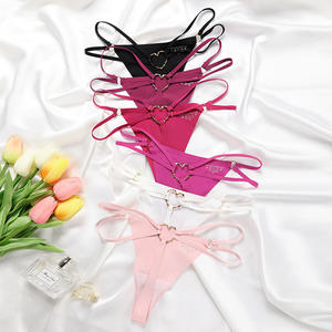 String sexy pour femmes, taille basse, coton de haute qualité, bikini, culotte, séchage rapide, respirant, écologique, confortable - Product Image 4