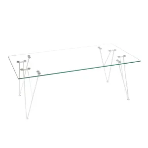 Free Sample Expand Geometric Concrete Top Marble Center Colored Coffee Table With Coffee Table