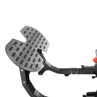 Machine à Hip Thrust Professionnelle à Charge Libre, Jambes de Sécurité en Acier Réglables, pour Pont de Hanche, Extension Dorsale et Entraînement des Fessiers, Équipement de Gym