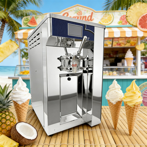 Sept/cinq/trois arômes servent doucement machine à glace Arabie saoudite artisan glacier congélateur de yogourt congelé - Product Image 1