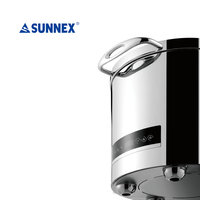 Chauffe-plat électrique Sunnex 110V avec température réglable, en acier inoxydable, pour buffet