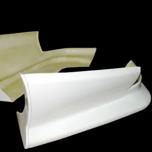 Kit de parachoques trasero para coche, accesorio Exterior de fibra FRP, sin pintar, color negro o gris, para Nissan R33 Skyline GTS TS Style