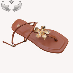 Sandalias Planas de Alta Calidad, Modernas, Ligeras y Duraderas, Marca Privada, para Mujer, Verano, Aire Libre, con Tira en T, Antideslizantes, Antiolor - Product Image 4