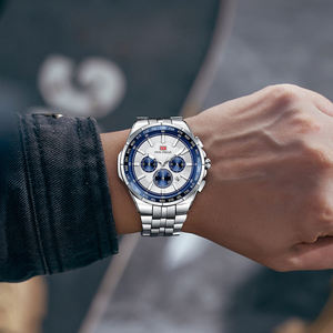 <span class=keywords><strong>Reloj</strong></span> <span class=keywords><strong>MINI</strong></span> <span class=keywords><strong>FOCUS</strong></span> MF0613G <span class=keywords><strong>MF</strong></span> 0613, <span class=keywords><strong>Reloj</strong></span> de Cuarzo para Hombre, de Lujo, a la Moda, de Acero Inoxidable, Original, en Oferta - Product Image 2