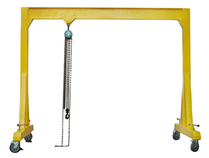 Grue <span class=keywords><strong>portique</strong></span> mobile motorisée pour entrepôt, capacité de levage de 5 tonnes, capacité de charge maximale de 20 tonnes. Lift de 10 m - Product Image 2
