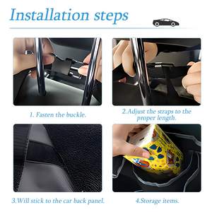 Organizador <span class=keywords><strong>de</strong></span> coche resistente personalizado <span class=keywords><strong>de</strong></span> fábrica, <span class=keywords><strong>bolsa</strong></span> <span class=keywords><strong>de</strong></span> carga plegable impermeable, 4 bolsillos, Ahorrador <span class=keywords><strong>de</strong></span> espacio <span class=keywords><strong>para</strong></span> SUV, camión, MPV, libera el suelo del maletero - Product Image 6