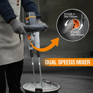 MAXXT 1600W Langlebiger Industrieller Doppelrührer-Farbmixer Elektrischer Handmischer für Mörtel - Product Image 6