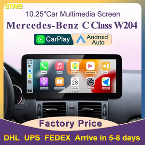 Estéreo GPS para Auto, Multimedia DSP Carplay 4G Android14 STWEI, Precio de Fábrica, 10.25 Pulgadas para Mercedes Benz Clase C W204 NTG4.0 - Product Image 3