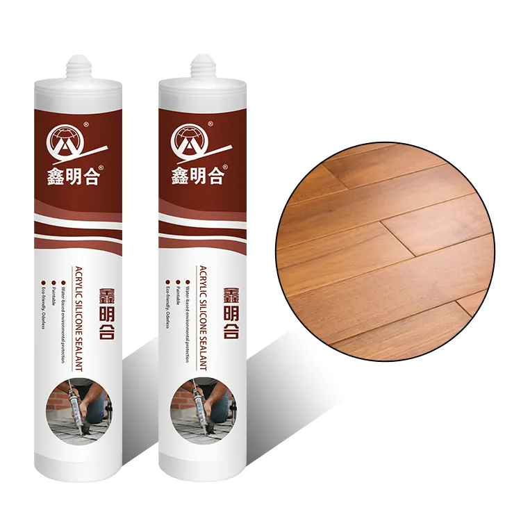 Mh355 Acrylic Sealant nhanh chữa bệnh cạnh điền caulking nước dựa trên dung môi-miễn phí Anthracite siliconized Acrylic Latex Sealant