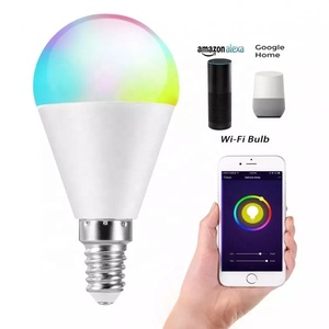 Bóng Đèn Thông Minh A60 E12 5W Nến Bong Bóng WiFi Tip Bóng Đèn Thông Minh RGB Đầy Màu Sắc Nến Thông Minh Tu Ya Bóng Đèn - Product Image 4