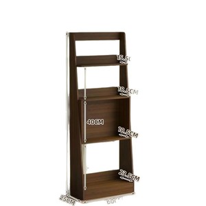 Estantería de Madera Maciza Wan Yusen, Librería Multifuncional Independiente para Almacenamiento en la Sala de Estar - Product Image 5
