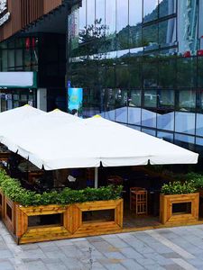 Parasols de jardin commerciaux de <span class=keywords><strong>grande</strong></span> <span class=keywords><strong>taille</strong></span> pour glamping, 4 m, 5 m, 7 m, grand <span class=keywords><strong>parasol</strong></span> extérieur pour restaurant - Product Image 4