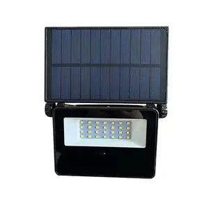 28发光二极管太阳能灯微波运动传感器户外太阳能灯电池可拆卸IP65防水壁灯太阳能太阳光电源